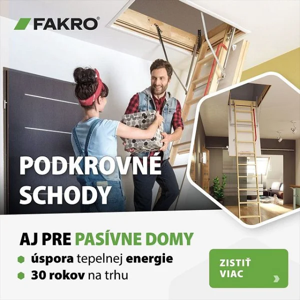 Podkrovné schody Fakro